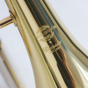 <span class=keywords><strong>Cornet</strong></span> de qualité supérieure en laiton laqué or, tonalité Si bémol, instrument pour étudiants - Product Image 4