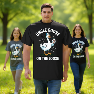 Camiseta a juego familiar con el meme de Uncle Goose On The Loose - Product Image 3