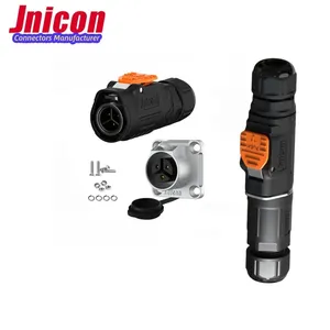 Jnicon Group MJ16 10A Waterproof Automatic Machine Connector 3pin Ip67 Aviation Plug Connectors And Socket