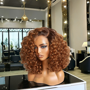 Okm 13*4 pleine perruque avant de lacet pas cher sans colle perruques de cheveux humains pour les femmes noires vague lâche brut vierge vietnamien <span class=keywords><strong>Wg</strong></span> vendeurs - Product Image 3