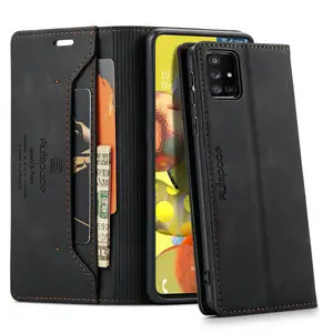 Wallet Leather Filp Stand Cases For Samsung Galaxy Note 20 Ultra A42 5G S21 S20 FE A21S A31 J2 2018 J4 J6 S8 S9 S10 Cover Coque
