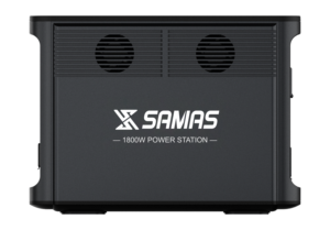 แบตเตอรี่สำรอง SAMAS LiFePO4 ความจุ 1536Wh/1800W สูงสุด 4608Wh พร้อมอะแดปเตอร์ AC แบบ EU คลื่นไซน์บริสุทธิ์ ช่องเสียบ RV ช่องจุดบุหรี่  จั๊มสตาร์ท - Product Image 6