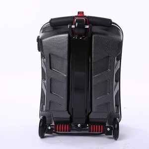 Sacs de voyage en gros, sacs à roulettes innovants en ABS PC, sacs pliants pour enfants, valises de voyage pour adultes, scooter - Product Image 6