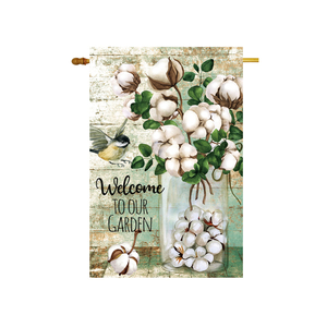 Bandera de jardín de doble cara, impresión por sublimación de temporada, barata - Product Image 5