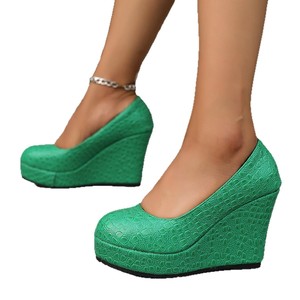 Zapatos Planos Europeos Americanos de Talla Grande, Estilo Veraniego, con Plataforma y Suela Gruesa, Sin Cordones, para Mujer - Product Image 5