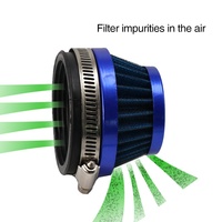 Filtre à air universel pour moto 51mm*75*35*54mm, élément de nettoyage de filtre à air pour moto