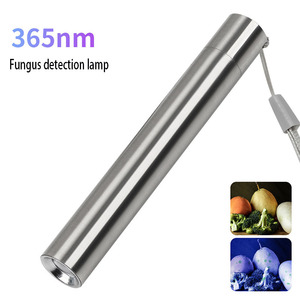 UV 365nm Schwarzlicht-Detektionslampe USB-Aufladbare LED Tragbare Banknoten-Authentifizierungs-Inspektionslampe mit Clip - Product Image 5