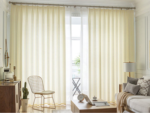 Voilage élégant de style européen en tissu uni, rideau transparent en tulle pour la maison et l'hôtel - Product Image 4