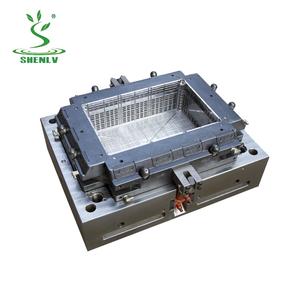 Caja de plástico, CAJA PLEGABLE, rotación retangular, rotación de plástico plegable, caja <span class=keywords><strong>naranja</strong></span>, material de caja, molde de plástico - Product Image 4