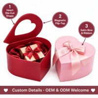 Caja de Dulces Personalizada para San Valentín, Venta al Por Mayor, Caja en Forma de Corazón con Corte Láser en Oro Rosa, Directo de Fábrica con Certificación ISO 9001