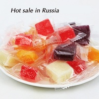 Permen Jelly Halal Rasa Mangga dan Kelapa Terlaris, Kemasan Kotak, Siap Kirim