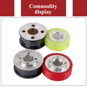 Machine de mise en forme de disque de rouleau de pression en aluminium de roue de dosage revêtue de céramique de haute précision pour extrudeuse de câble métallique-alliage OEM - Product Image 4