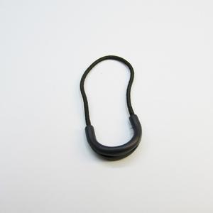 Cordon de <span class=keywords><strong>fermeture</strong></span> à glissière pour vêtements, 100 pièces, boucle en plastique noir, <span class=keywords><strong>fermeture</strong></span> à l'arrière - Product Image 2