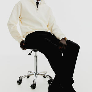 Sweat-shirt ample uni pour hommes fabriqué au Pakistan Sweatshirts de meilleure qualité pour adultes - Product Image 3