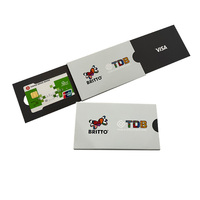 Brevet produit personnalisé imprimé noir vélo carte à jouer carte de crédit boîte d'emballage