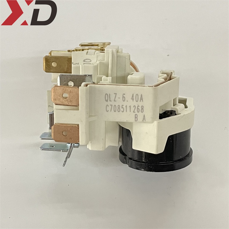 QLZ-6.40A Refrigerator Starter Relay - PTC Compressor Starter Overload Protector Replacement Part