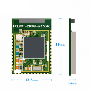 Receptor de áudio dental, novo 2400 a 2483 mhz ble5.0 azul nrf5340 módulo ble