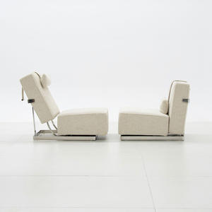 Luxury Casual Furniture Combination <b>Chair</b> <b>White</b> Lounge <b>Chair</b> can be Converted into a Sofa Bed Balconies Gardens Living Rooms - Product Image 5