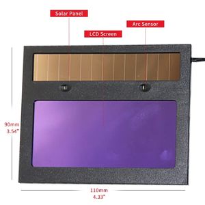 असली रंग बैटरी सौर ऑटो डिमिंग टिग मिग mma kr kc इलेक्ट्रिक असली रंग वेल्डिंग मास्क - Product Image 5