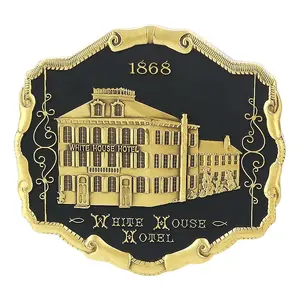 3D Strong Effect Hotel monedas de oro challenge souvenir metal coin