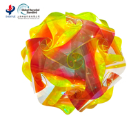 Vente en gros certifiée GRS OEKO innovante Puzzle Light Iq Lampe Starlight Couleurs Fantaisie