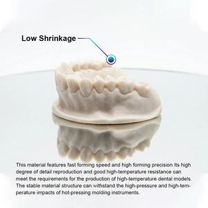 Résine dentaire pour impression 3D 405nm, lavable à l'eau, pour la fabrication d'aligneurs, compatible avec <span class=keywords><strong>Epax</strong></span>, Phrozen, etc. - Product Image 5