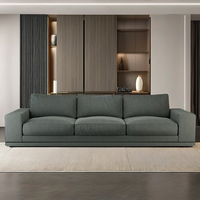 PFZION HOME Mobilier de salon confort de style américain moderne Ensemble de canapés en tissu modulaire à doublure propre Chaise gauche