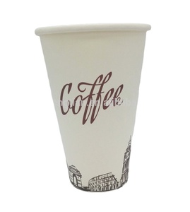 Giá Rẻ Giá Kraft Cà Phê Cốc Giấy Tùy Chỉnh Trắng 16Oz Cốc Giấy Khỏe Mạnh An Toàn Dùng Một Lần Thủ Công Giấy Cà Phê Bao Bì Chấp Nhận - Product Image 2