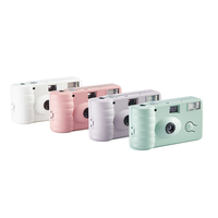 Appareil photo jetable en plastique rétro vintage à logo personnalisé, instantané, 8 exp, 12 exp, 35 mm, avec flash, vente en gros