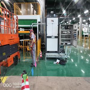 Refroidisseur à pompe à chaleur industrielle 15p R-410A 380V, construction métallique à économie d'énergie pour système de refroidissement et de chauffage d'atelier - Product Image 3
