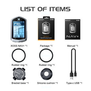XOSS NAV Plus 2.4 Inch Digital LCD Auto Backlight Multi-GNSS <b>Cycling</b> GPS <b>Computer</b> <b>Wireless</b> Ant+ Speedometer Odometer IPX7 - Product Image 6