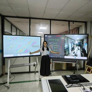 Écran tactile intelligent <span class=keywords><strong>4k</strong></span> 55/65/75/86/100 pouces, système Android/OPS, tableau blanc interactif électronique pour l'éducation scolaire et l'enseignement - Product Image 3
