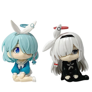 Figura de <span class=keywords><strong>Anime</strong></span> de 7 cm, Estilo Q, Chica Linda, Arona Plana, Linda Figura de <span class=keywords><strong>Anime</strong></span> Sentada, Modelo Coleccionable de Belleza - Product Image 2