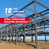 Construcción de Estructura Metálica Prefabricada con Diseño Industrial para Almacenes de Acero de Gran Escala para Fábricas