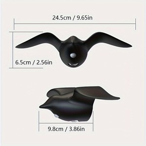 Lámpara con Sensor de Movimiento Seagull, Lámpara LED Recargable para Pasillos, Escaleras y Entradas, Lámpara de Noche Decorativa para Interiores y Exteriores, Lámpara Ambiental de Pared - Product Image 6