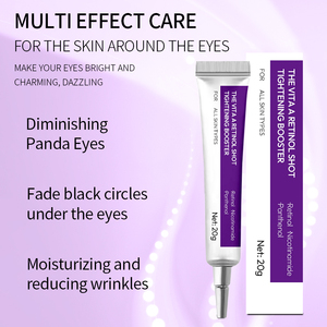 Crème de nuit pour les yeux anti-rides au collagène, minimisant les pores, à la niacinamide, à l'acide hyaluronique et au rétinol, pour lutter contre les poches - Product Image 2