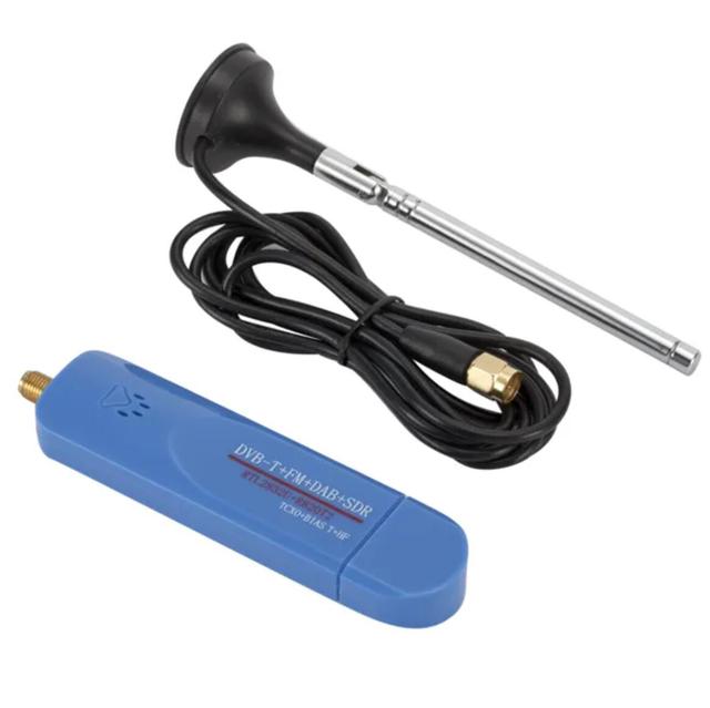 High-Sensitivity RTL-SDR V3 USB Receiver - RTL2832U & R820T2 Tuner for DAB+/DVB-T SDRSharp Compatible with 0.5PPM TCXO