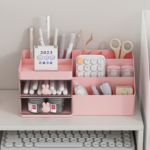 Organisateur de maquillage moderne en plastique YHYP avec <span class=keywords><strong>tiroirs</strong></span> pour cosmétiques, soins de la peau, rangement de rouges à lèvres, <span class=keywords><strong>commode</strong></span>, comptoir de salle de bain 1-3L - Product Image 6