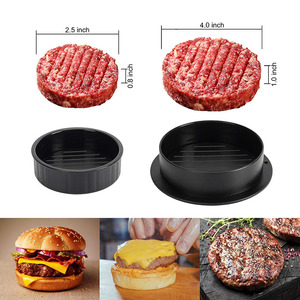 <b>Kitchen</b> <b>Gadgets</b> Hamburger Press Patty Maker Burger Press 3 in 1 Non-Stick Meat Beef Hamburger Mold for Stuffed Slider BBQ - Product Image 3