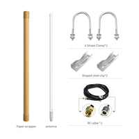 Antenne extérieure en fibre de verre Omni d'usine 10dBi 2.4g 5.8g double Wifi longue portée 50 km réseau sans fil antenne en fibre de verre en cuivre