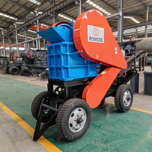 เครื่องบดหินแบบเคลื่อนที่ EU Jaw Crusher สำหรับบดหิน แร่ทองคำ อุปกรณ์ทำเหมืองหินในเหมือง - Product Image 3