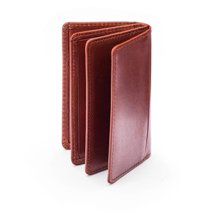 Cartera de cuero con diseño minimalista refinado, textura suave que ofrece un bolsillo cómodo. - Product Image 6