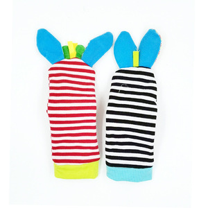 Hot Infant Nouveau-né Toddler 1 Paire Bébé Doux Hochets Poignet Handbell Foot Finders Chaussettes Chaussures - Product Image 4