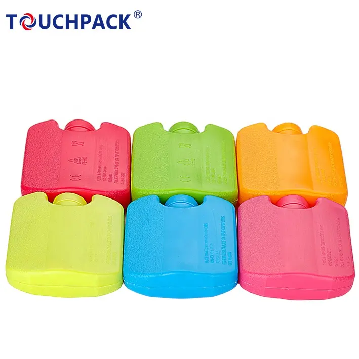 Dondurucu buz blokları kullanımlık serin soğutucu paket çantası BPA ücretsiz yeniden kullanılabilir ve uzun ömürlü buz paketi yemek kabı ve soğutucu