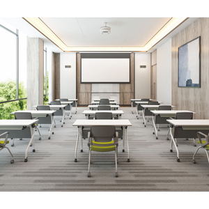 Di Chuyển Đa Chức Năng Có Thể Gập Lại Văn Phòng Bảng Nội Thất Văn Phòng Dễ Dàng Lắp Ráp Di Chuyển Họp Đào Tạo Bàn Gấp Lật Bảng - Product Image 5