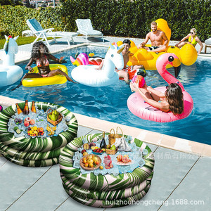 Hongcheng Inflatable Ice Bucket Cooler 90x37cm PVC Cooling Beach Pool Party Use - Product Image 4