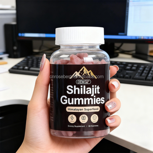 Oem nhãn hiệu riêng thảo dược bổ sung 100% tinh khiết Himalaya Hữu Cơ shilajit nhựa vàng Gummies kẹo với Ashwagandha - Product Image 5