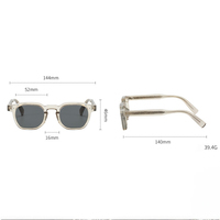 Gafas con montura gruesa Vintage, luz azul para hombre, gafas cuadradas, marcos de lujo, 2025 gafas, monturas de plástico