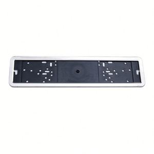 Cadre de plaque d'immatriculation en acier inoxydable personnalisé pour voitures - Accessoires de voiture promotionnels durables, cadeau - Product Image 1