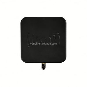 เครื่องอ่านบัตรควบคุมการเข้าออกแบบพาสซีฟ Vanch รุ่นยอดนิยม โครงสร้าง ABS เสาอากาศ RFID แบบโพลาไรเซชันวงกลม 3DBI ระยะไกล UHF 860-960MHz - Product Image 4